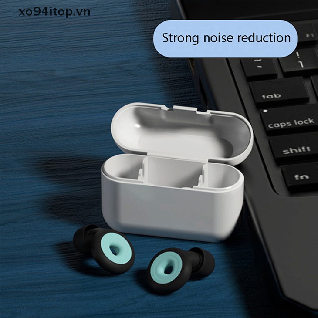 Nút Bịt Tai Chống Ồn Bằng Silicon Tiện Dụng Khi Ngủ