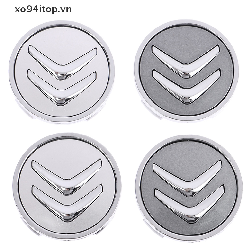 Set 4 Nắp Đậy Trục Bánh Xe Hơi 60mm Chuyên Dụng