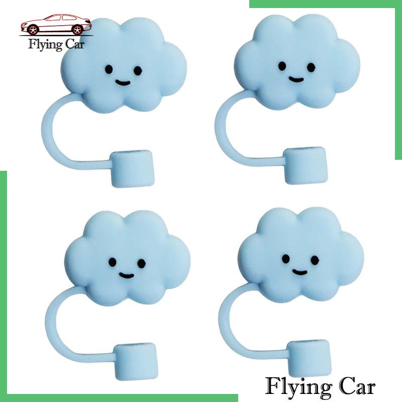 Set 4 Vỏ Bảo Vệ Ống Hút Kín Khí Chống Bụi Chống Văng Dễ Thương Lzdjfmy2