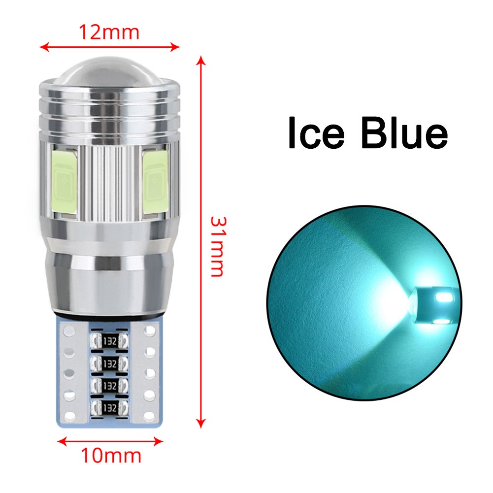 Set 2 Đèn LED T10 Xenon CANBUS 6SMD 5630 GGG-0411 Chuyên Dụng Cho Xe Hơi