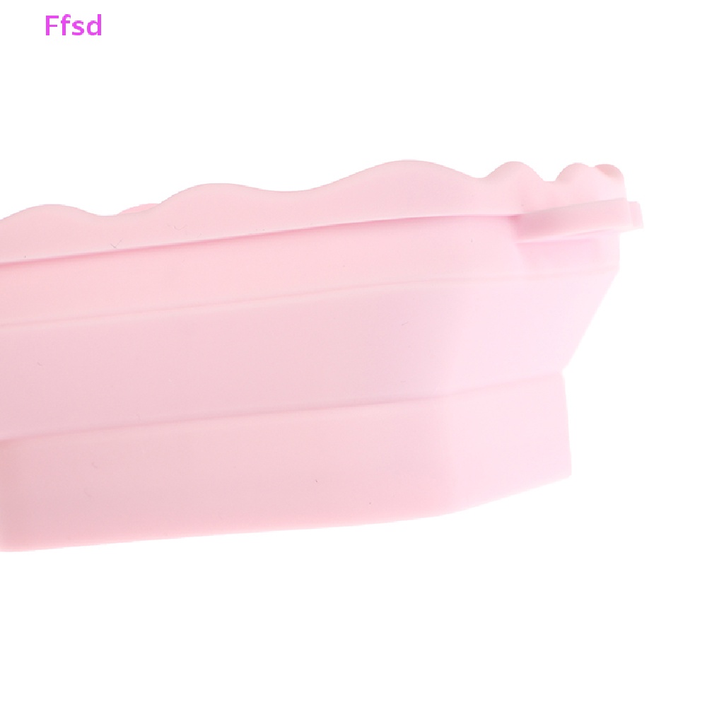 {Ffsd} Miếng Silicone Vệ Sinh Cọ Trang Điểm Có Thể Gấp Gọn * Bán Chạy