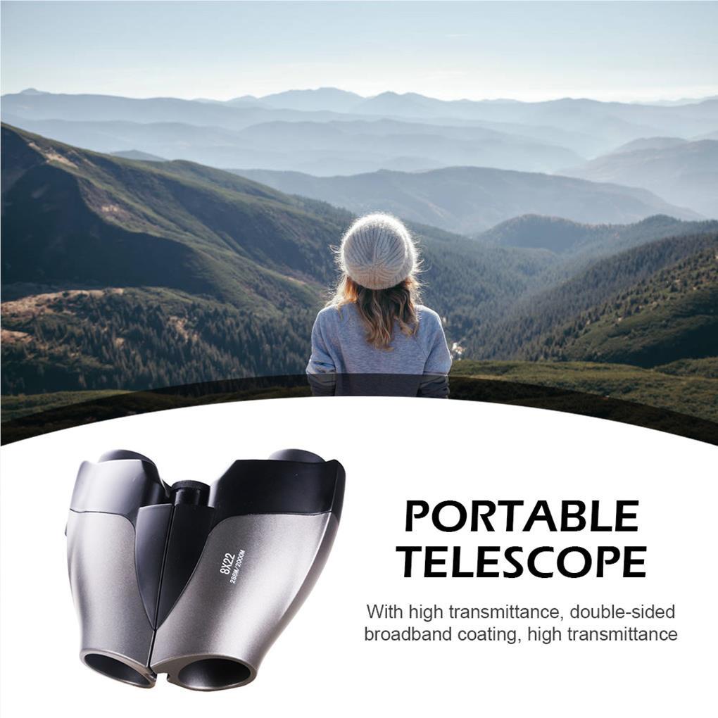 Ống Nhòm 8x22 BAK4 Có Thể Gấp Gọn Tiện Dụng Cho Người Lớn