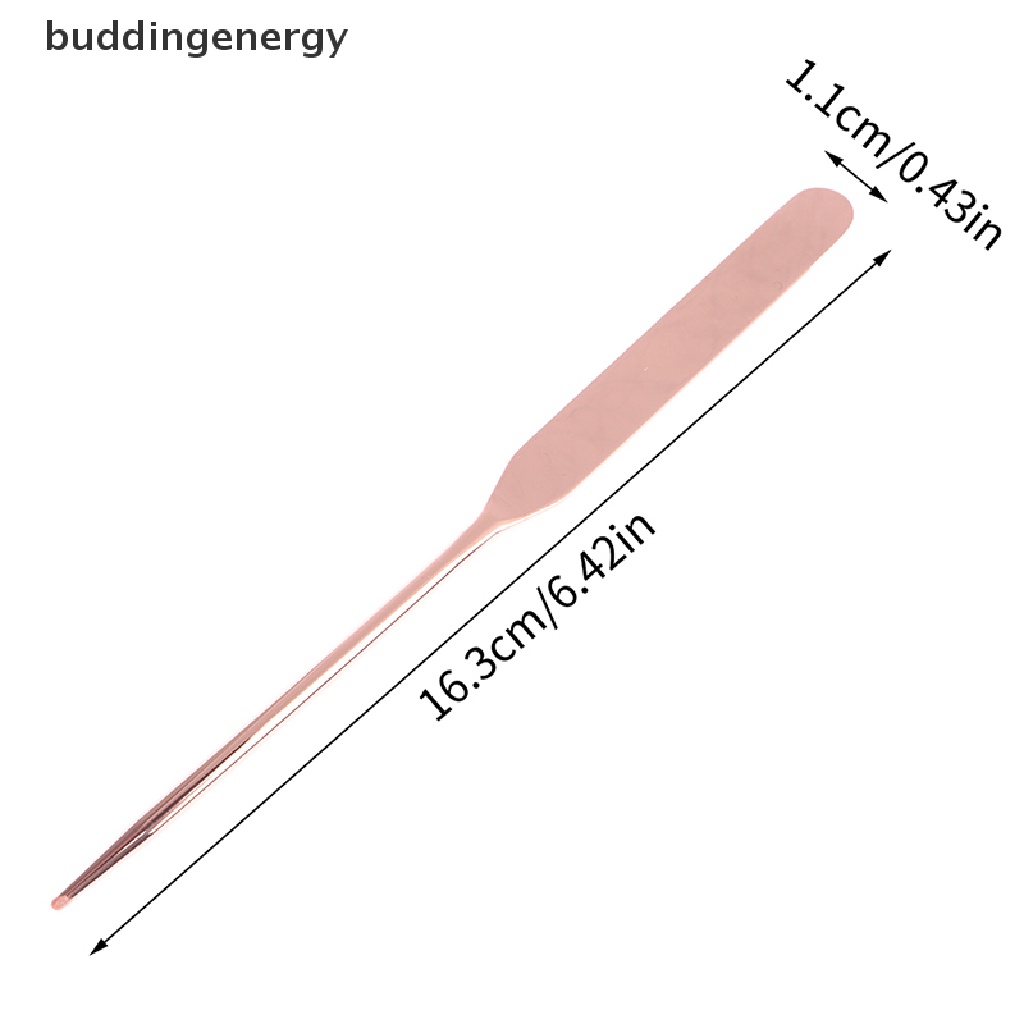 1 Que Trộn Phấn Trang Điểm Hai Đầu Bằng Thép Không Gỉ