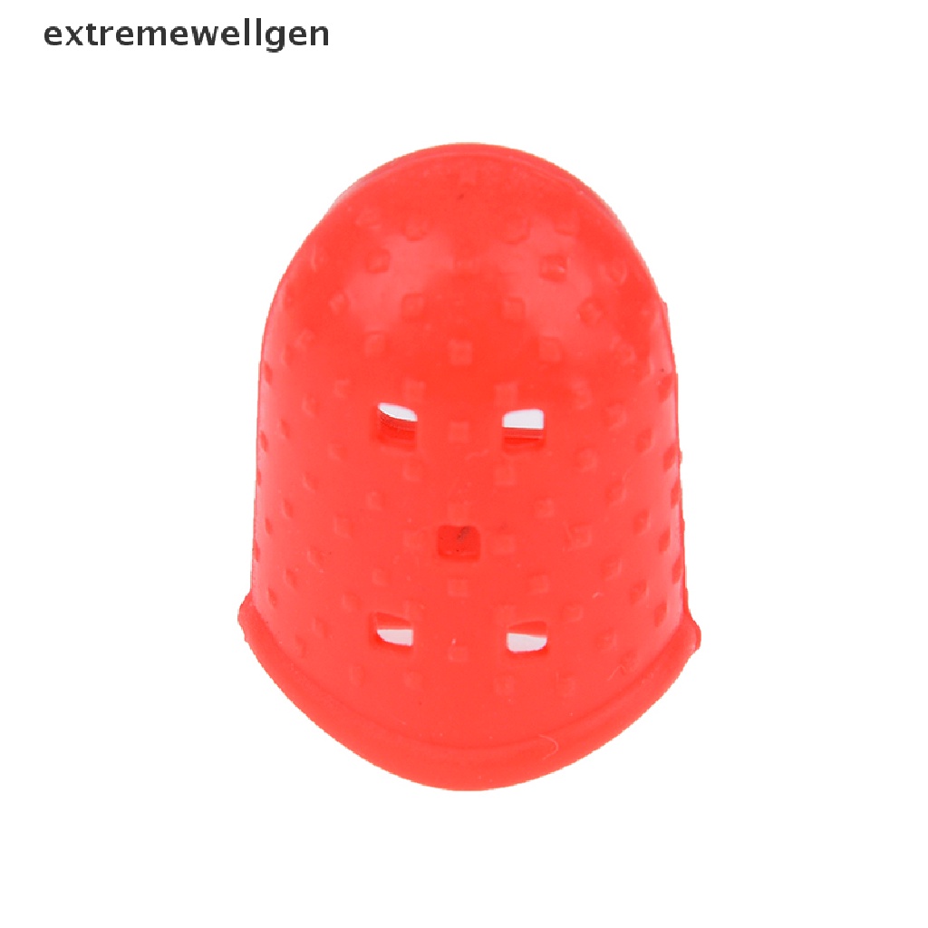 Bộ 5 Miếng Silicone Bọc Ngón Tay Chống Đau Khi Chơi Guitar