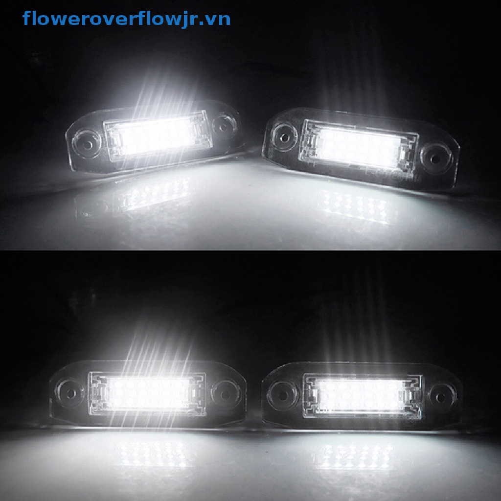 Đèn LED 12V Ánh Sáng Trắng Gắn Biển Số Xe Hơi Volvo S40 S60 S80 XC70 XC60