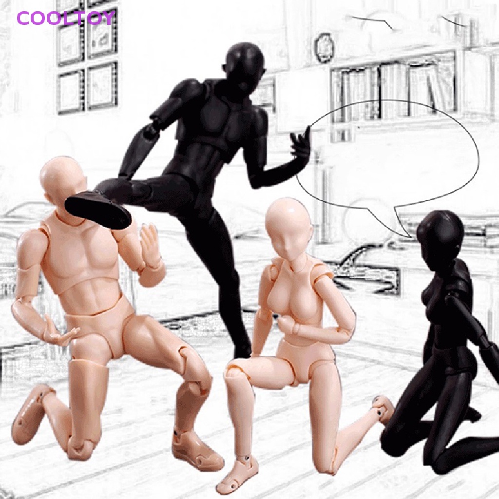 Cooltoy Mô Hình Đồ Chơi Sưu Tầm Màu Đen Bằng PVC Trang Trí