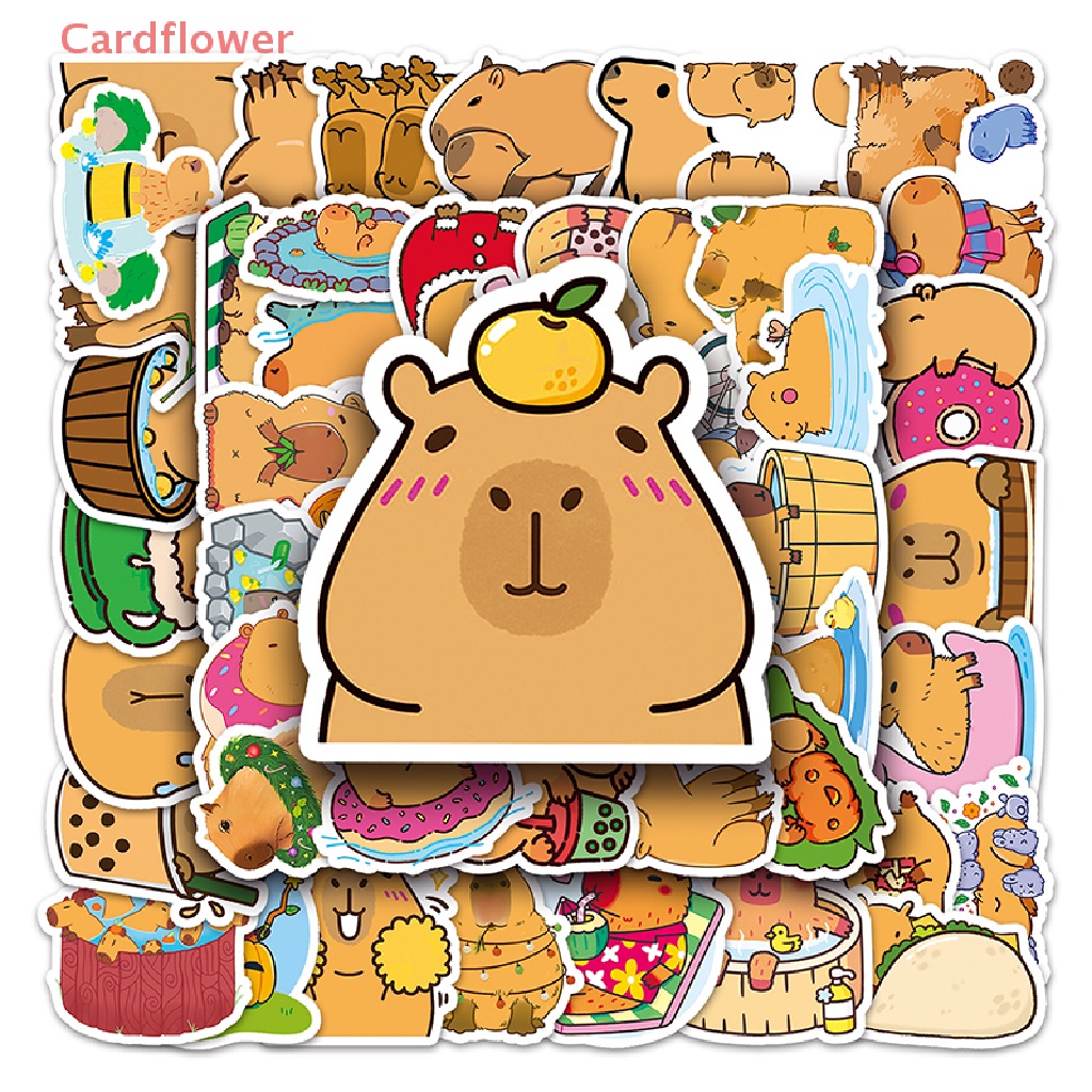 Bộ 50 Miếng Dán Chống Thấm Nước Hình Động Vật Dễ Thương Mới