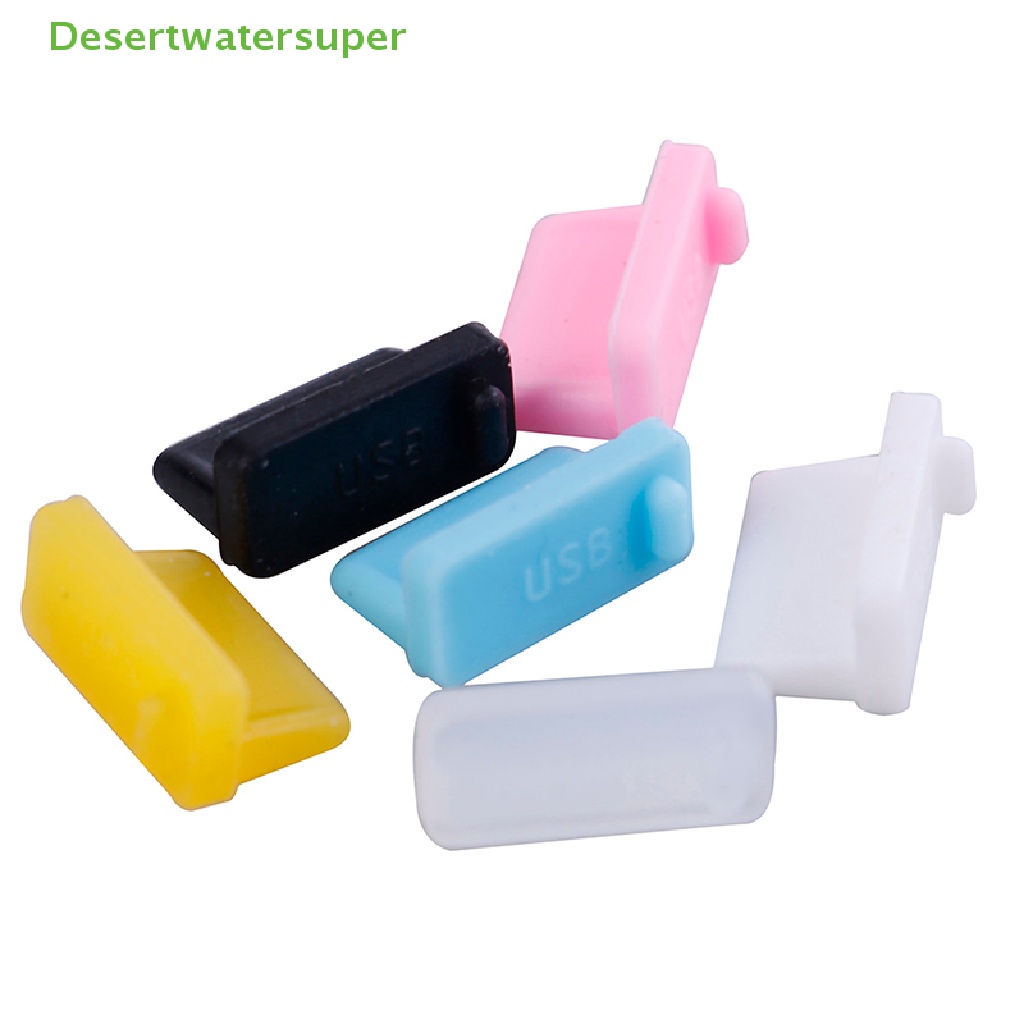 Set 10 Nắp silicone Đậy Ổ Cắm usb Chống Bụi Tiện Dụng