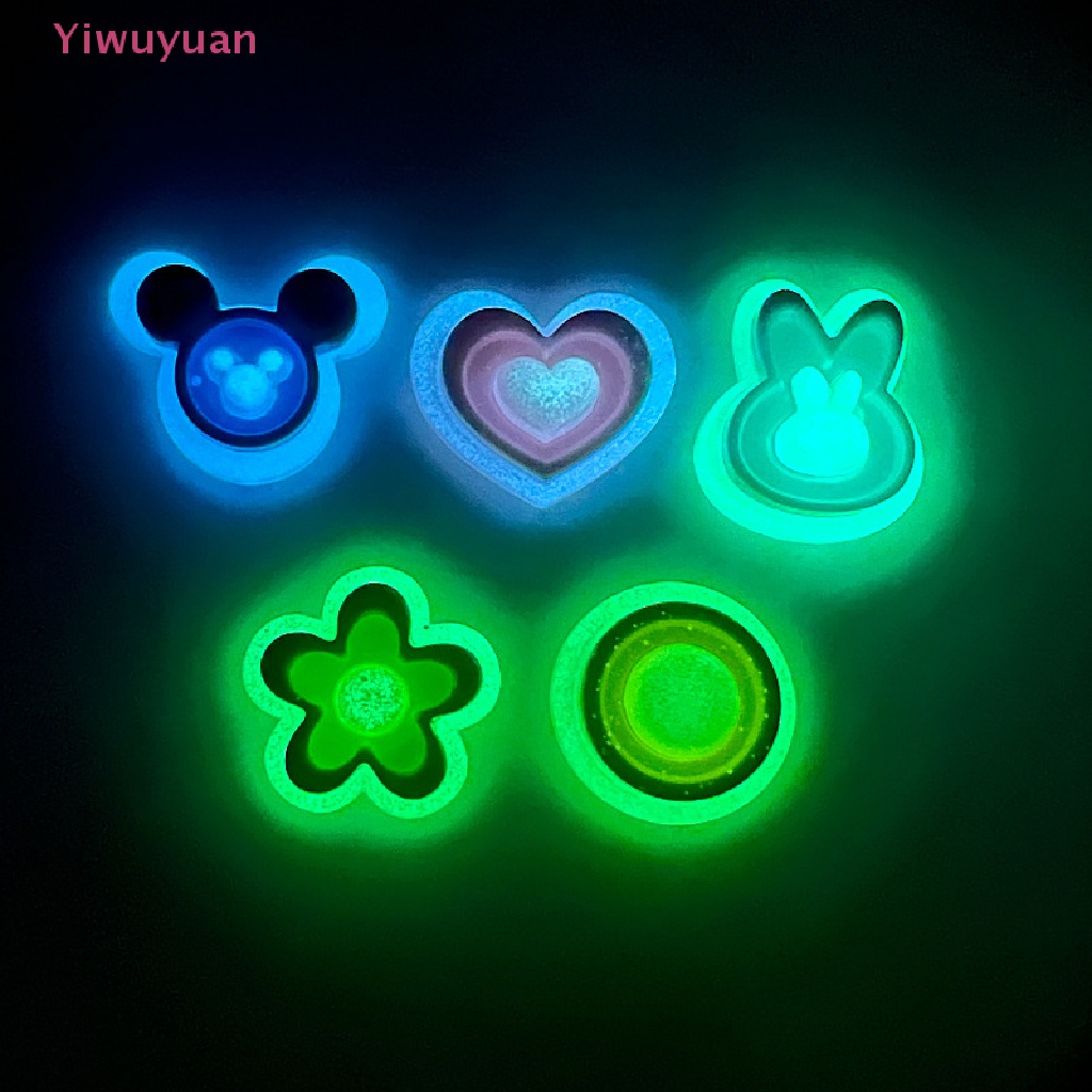 5 Phụ Kiện Kẹp Tóc Hình Thỏ Phát Sáng DIY Mới