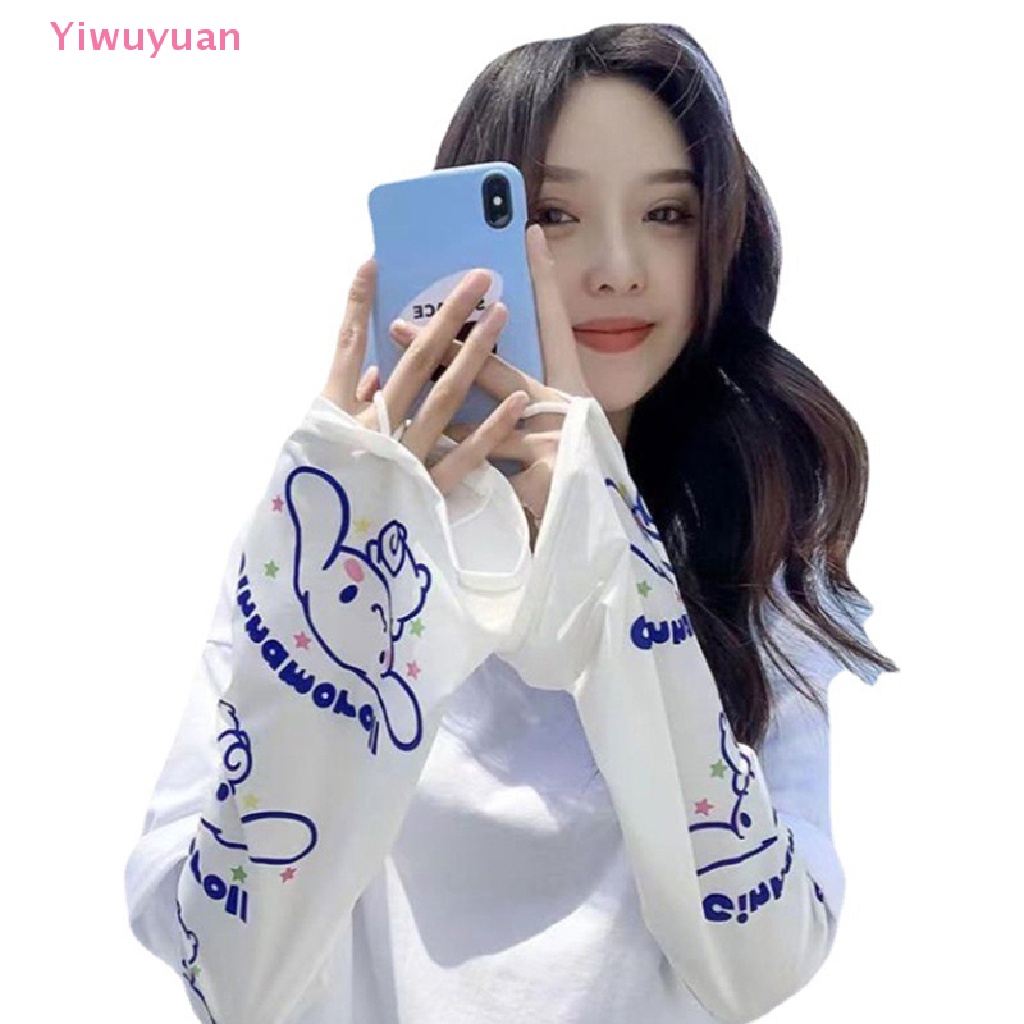 Găng Tay Dài Ống Loe Chống Nắng Thoáng Khí Giữ Ấm Chống Tia UV Mới