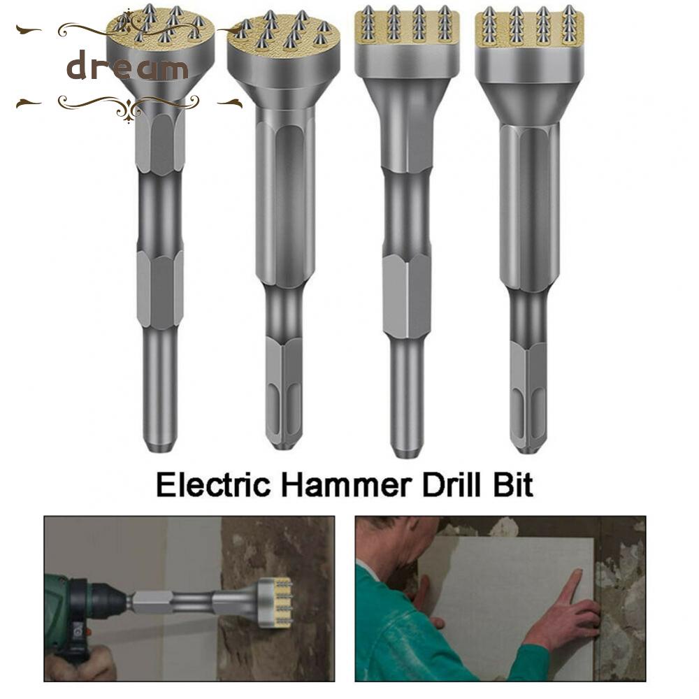 【DREAMLIFE】Electric Hammer Bit Hexagon 12T/16T Plates Rotary Electric High Quality