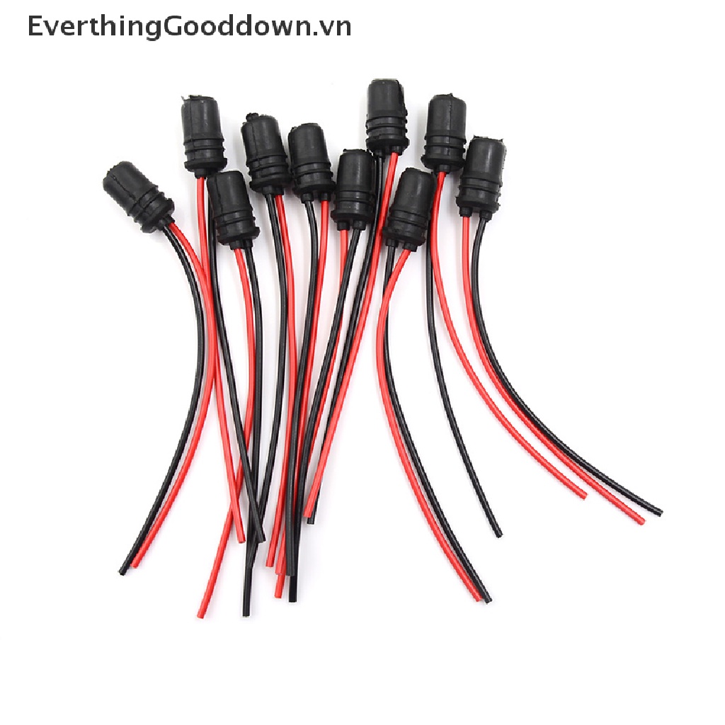 Set 10 Chuôi Đèn T10 Bằng Cao Su Mềm Tiện Dụng