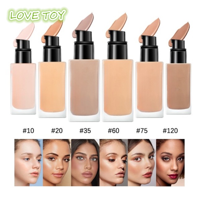 Kem Nền Dạng Lỏng 30ml Dưỡng Ẩm Lâu Trôi Chống Thấm Nước