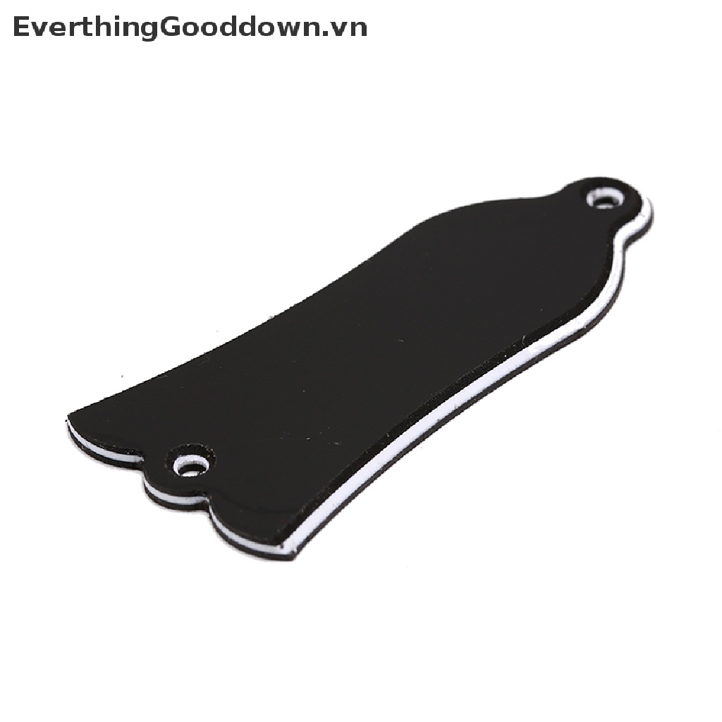 Everthinggooddown Đĩa Bọc Cần Đàn Guitar 2 Lỗ Bằng PVC Màu Đen vn