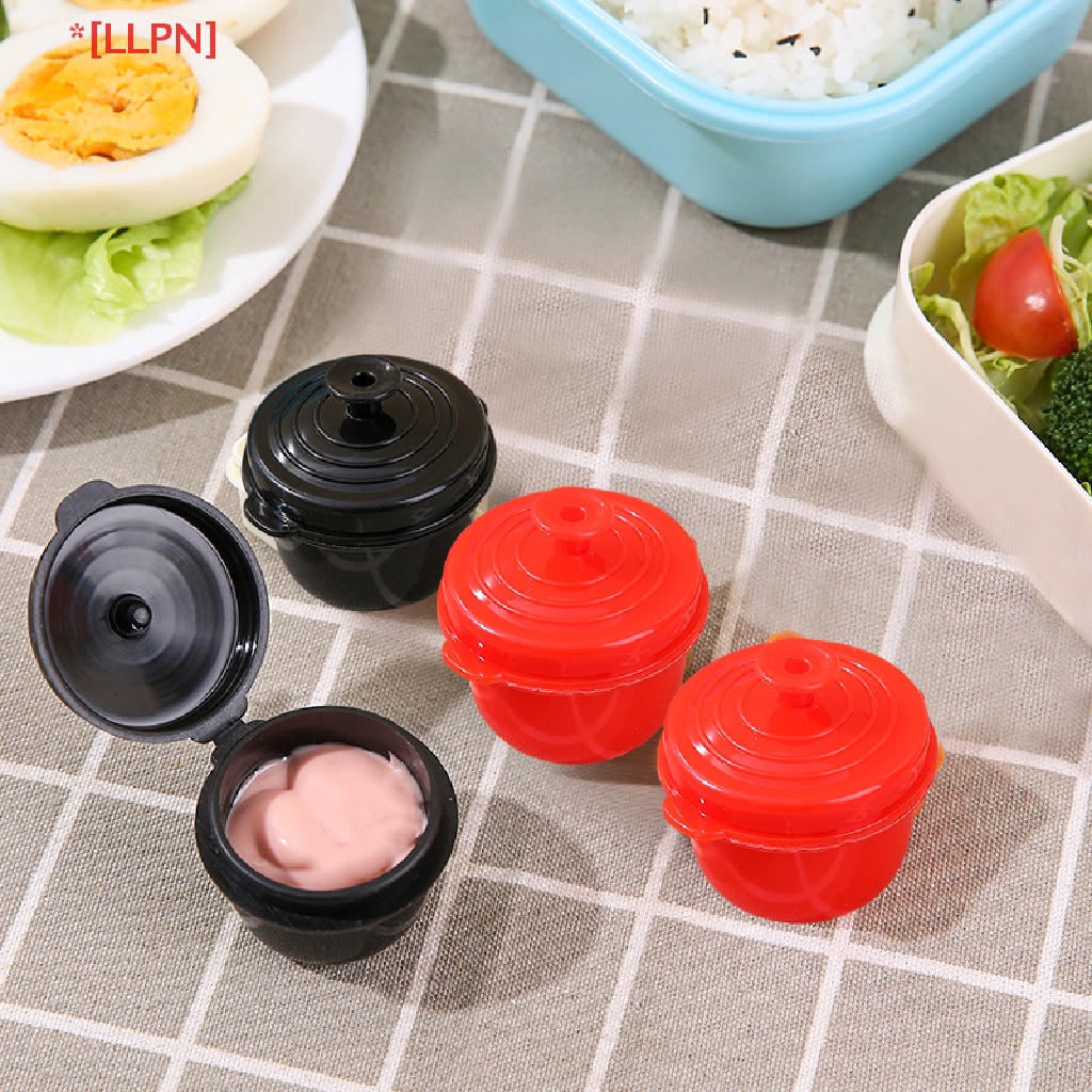 Set 1 / 4 Hũ Đựng Gia Vị / Salad Mini Di Động Tiện Dụng Cho Nhà Bếp