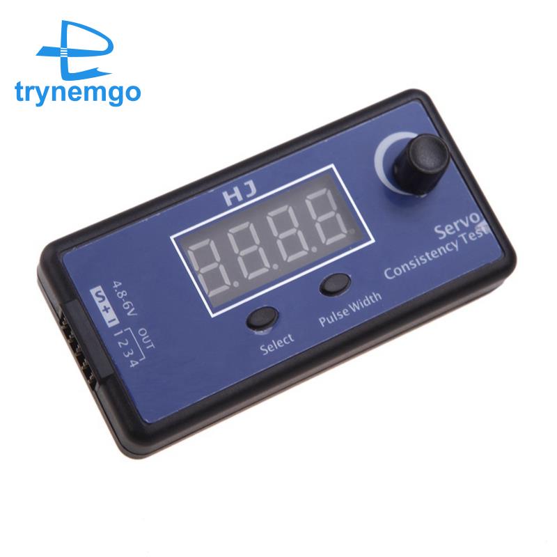 Thiết Bị Kiểm Tra Động Cơ Servo / ESC DC4.8-6V Mini 3 Chế Độ Kỹ Thuật Số Cho Máy Bay Điều Khiển Từ Xa