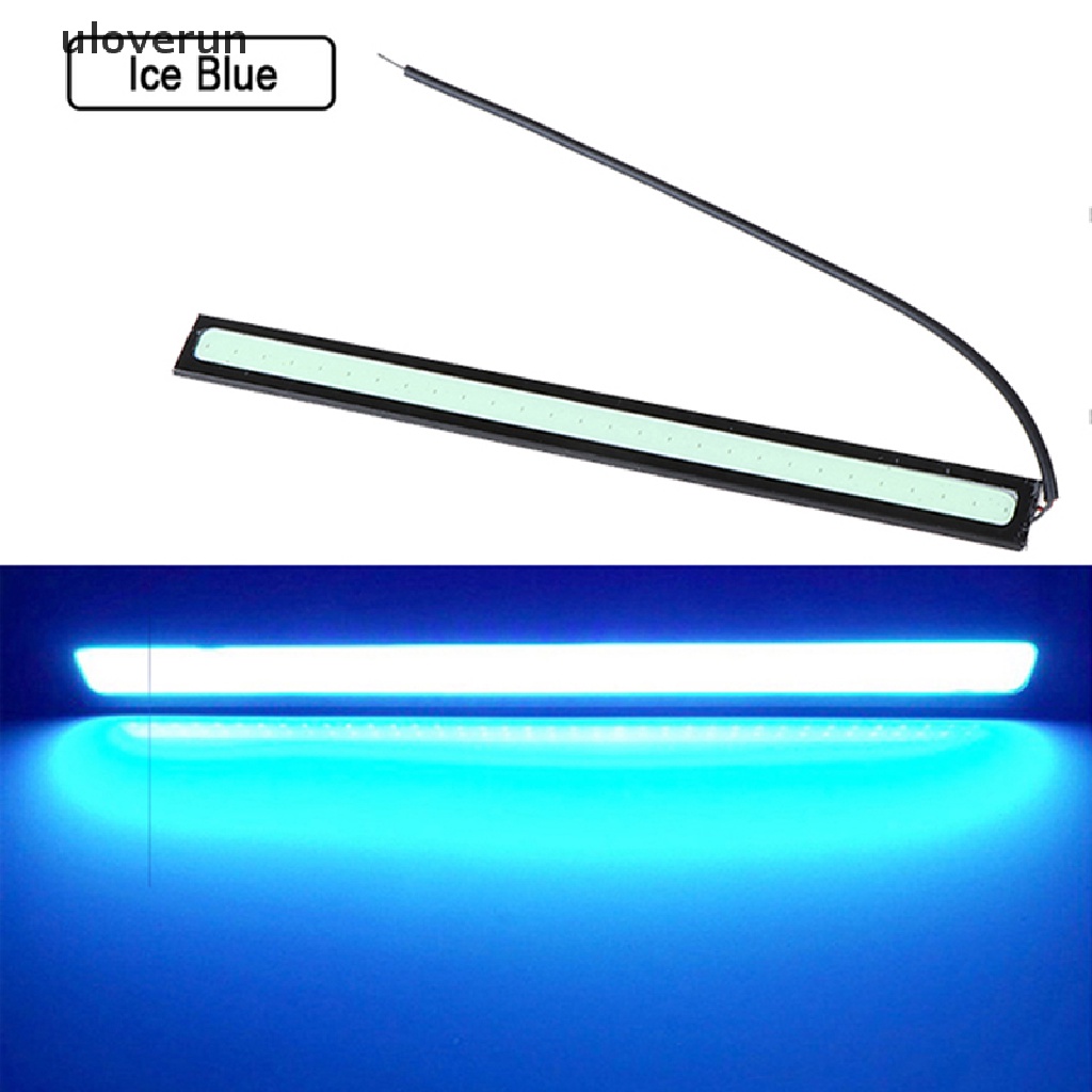 Uloverun Dải Đèn Led cob 17cm 12V Chống Thấm Nước Trang Trí Xe Hơi