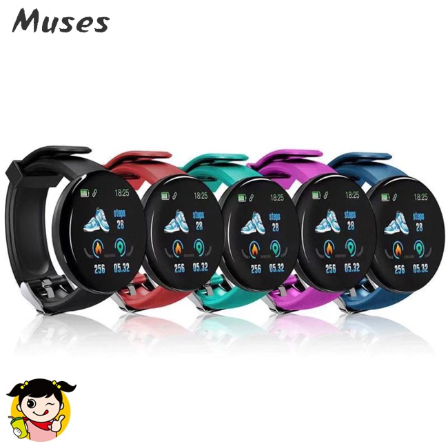 Đồng Hồ Thông Minh Màn Hình Màu 1.3-inch Chống Thấm Nước Ip65 Chuyên Dụng Cho Nam Và Nữ