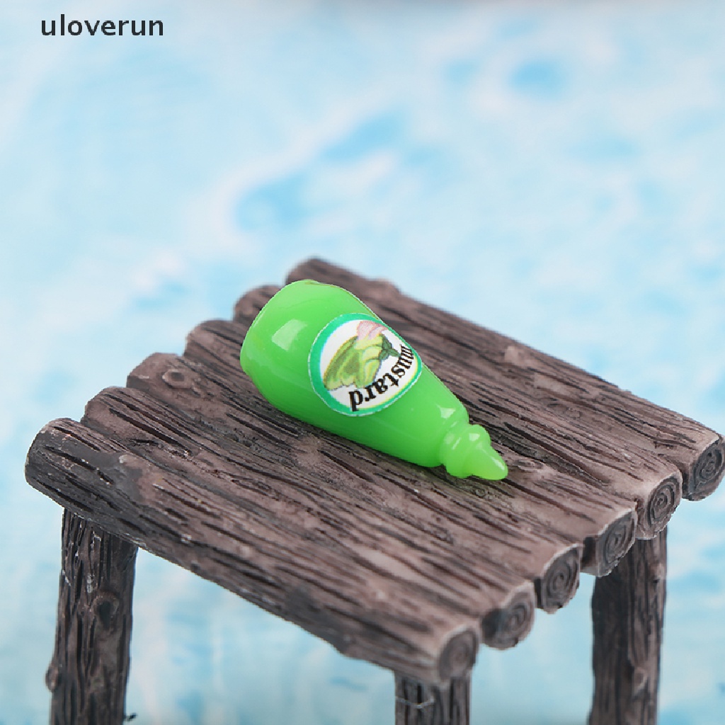 Set 3 Hũ Đựng Nước Sốt Trái Cây Trang Trí Nhà Búp Bê