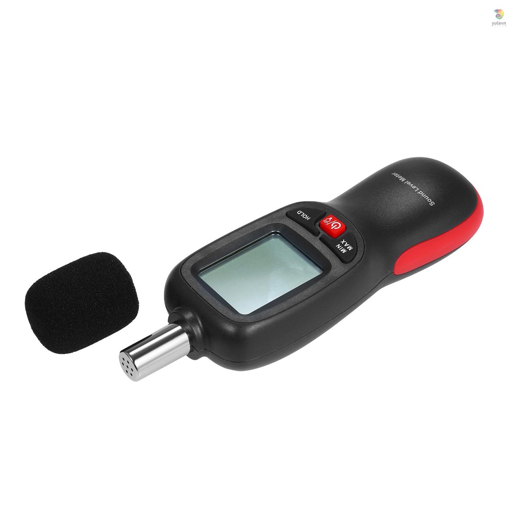 Thiết Bị Đo Tiếng Ồn Mini Màn Hình LCD 30-130dB Chuyên Dụng