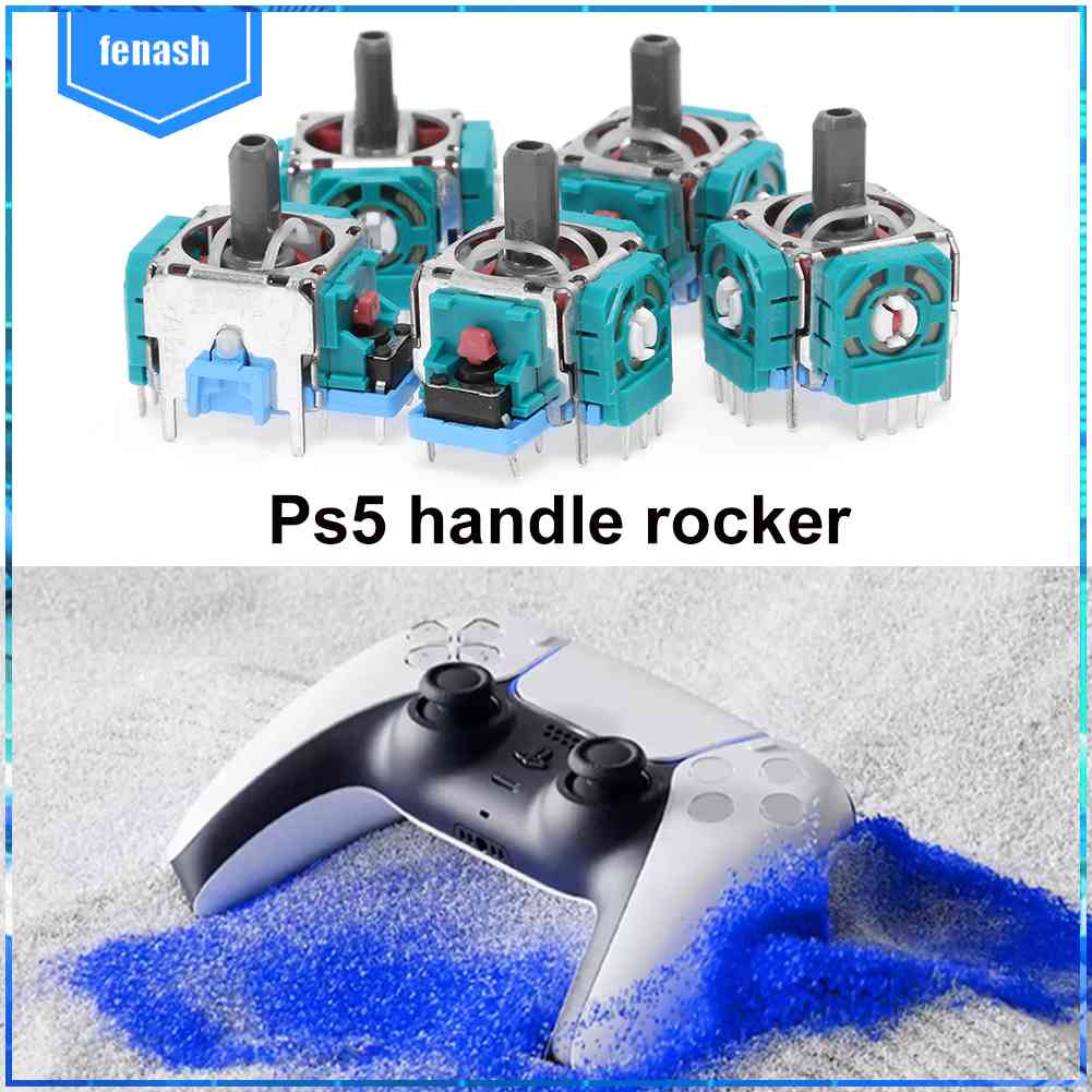 Set 5 Nút Điều Khiển 3D Thay Thế Cho Tay Cầm Chơi Game PS5