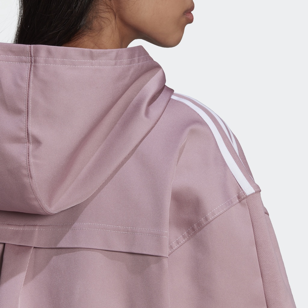 Adidas Phong cách sống Áo Hoodie Classics Adicolor Nữ Màu tím HC4550