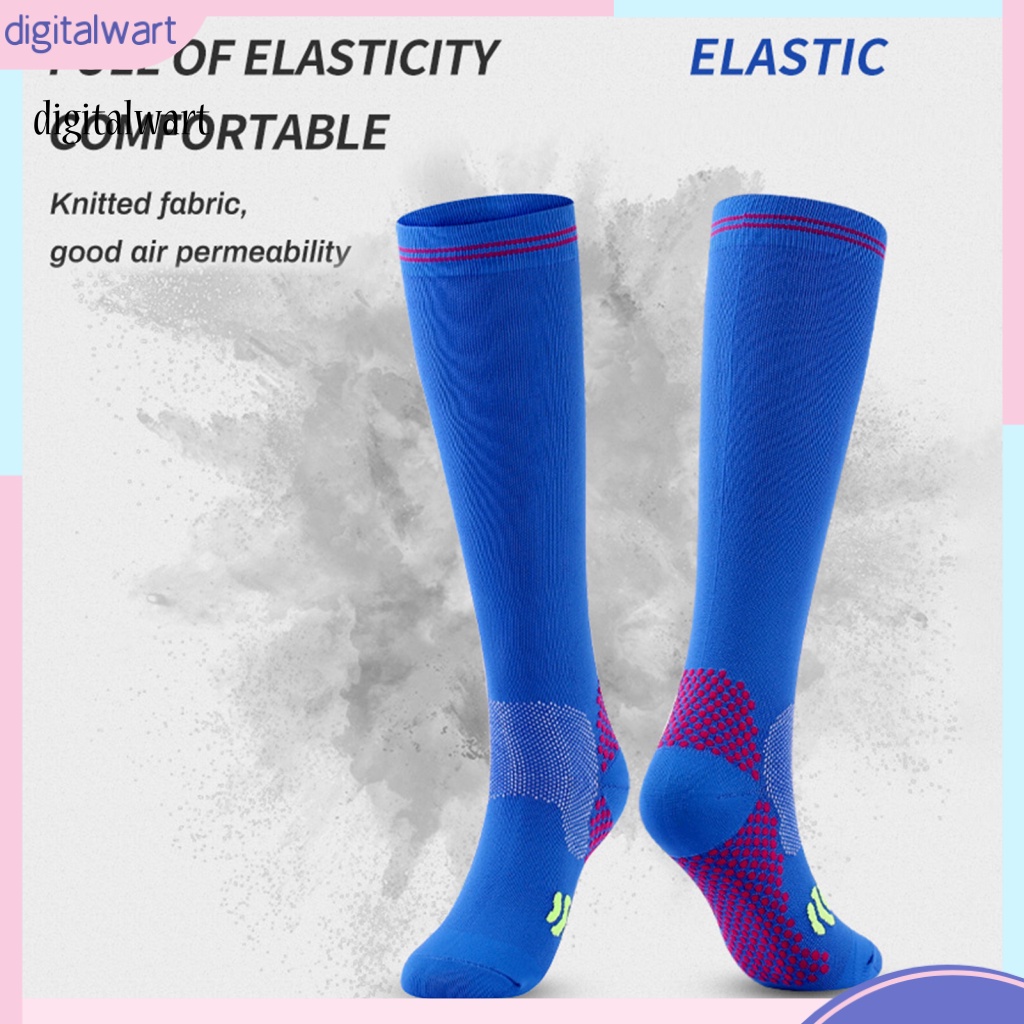 Kỹ Thuật Số| 1 Đôi Vớ Nén Co Giãn Tốt Thoáng Khí Chống Mài Mòn Thoải Mái Dành Cho Nam Nữ Tập Thể Thao