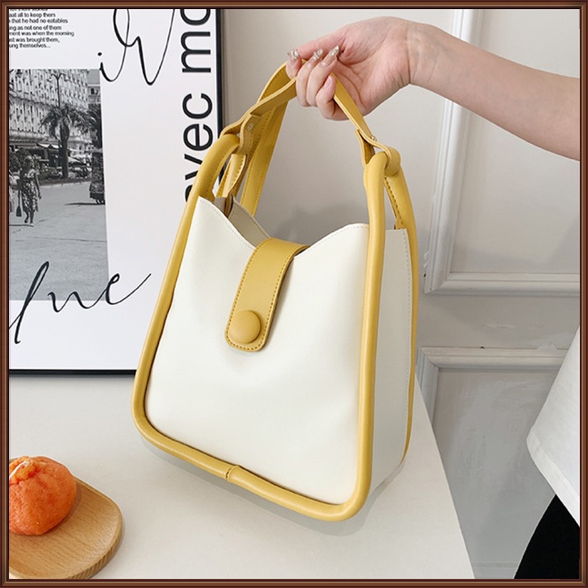 Túi Đeo Chéo Vai Bằng Da Sức Chứa Lớn Màu Trơn Dành Cho Nữ