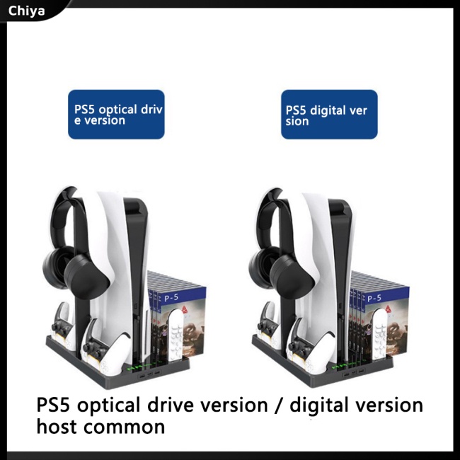 Đế Tản Nhiệt Đa Năng Kèm Đĩa Sạc Chuyên Dụng Cho Tay Cầm Chơi Game Ps5