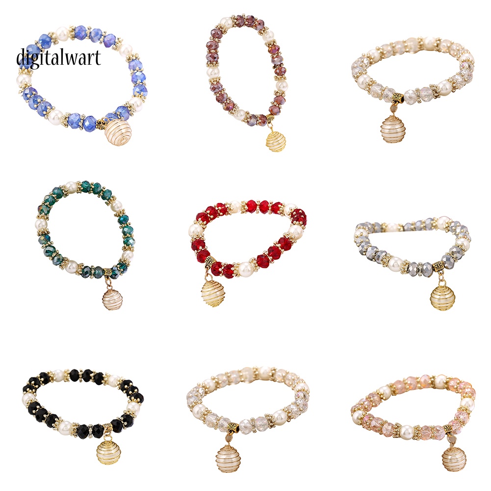 Kỹ Thuật Số| Vòng Tay Chuỗi Hạt Ngọc Trai Nhân Tạo Thời Trang Cho Nữ