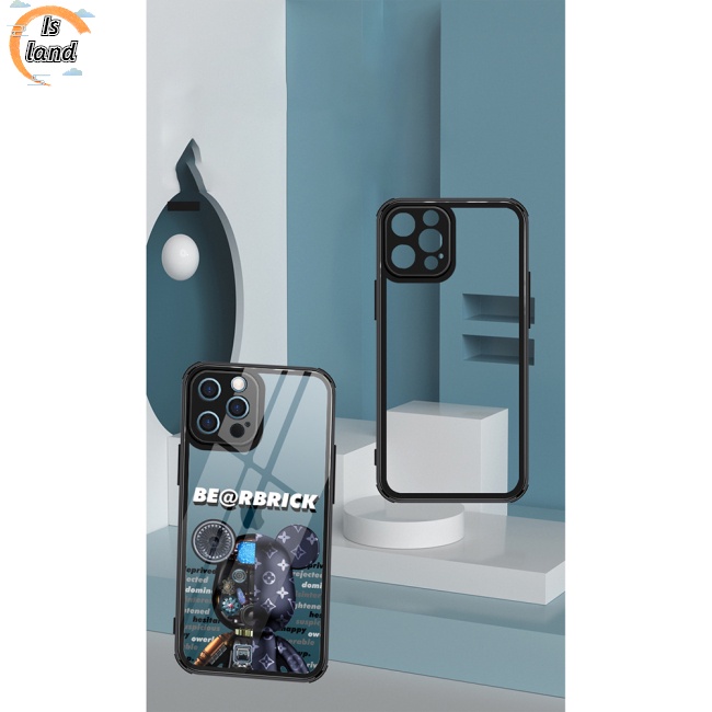 Ốp Điện Thoại Siêu Mỏng Hình Gấu Chống Trầy Xước Chống Sốc Cho Iphone13pro