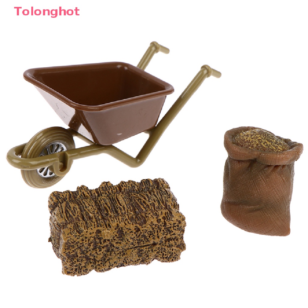 Xẻng Nông Trại Mini Trang Trí Nhà Búp Bê