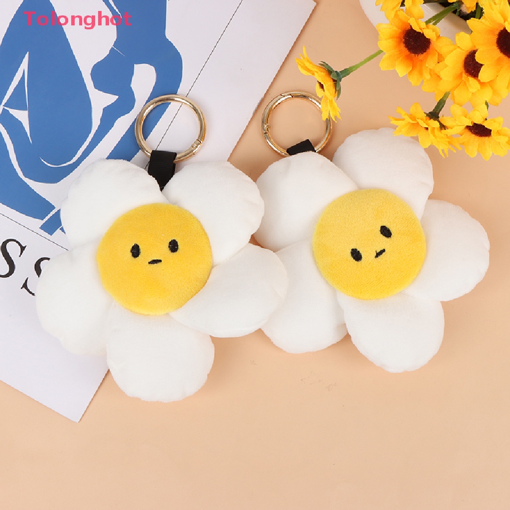 Móc Khóa Hình Hoa Hướng Dương Nhồi Bông Xinh Xắn