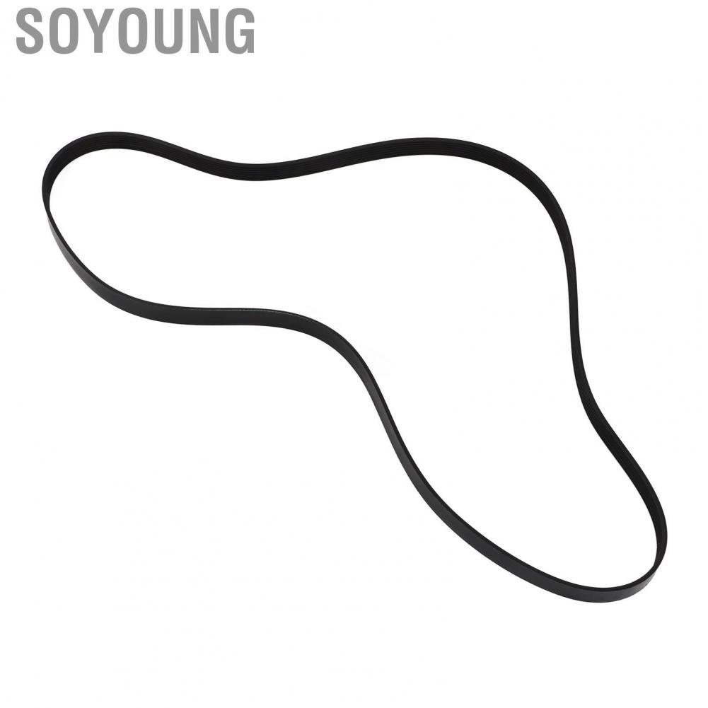 Soyoung 7PK1940  Tough Heat Resistant Serpentine Belt Exquisite Workmanship Anti Aging for Vehicle