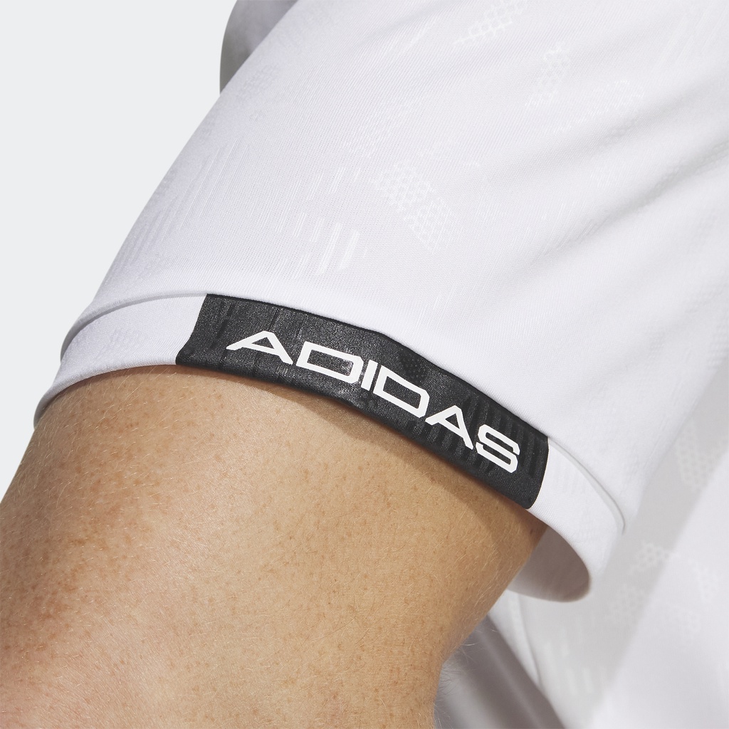 Adidas Đánh gôn Áo Polo Dập Chìm AEROREADY Nam trắng HT6846