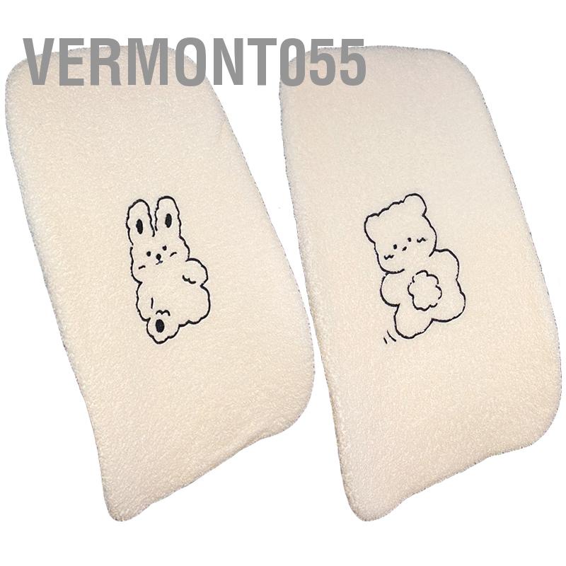 Vermont055 Hỗ Trợ Lưng Xe Hơi Phong Cách Hoạt Hình Dễ Thương Thân Thiện Với Làn Da Berber Lông Cừu Đa Năng Đệm Ô Tô Cho Nội Thất