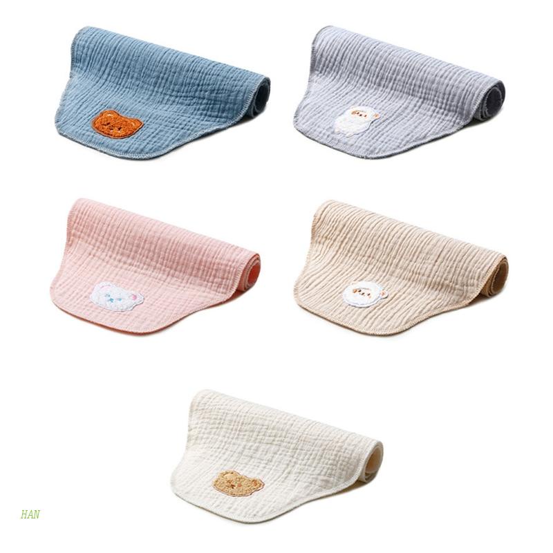 Khăn Bandana Hai Lớp Bằng Vải Cotton Thân Thiện Với Làn Da Em Bé
