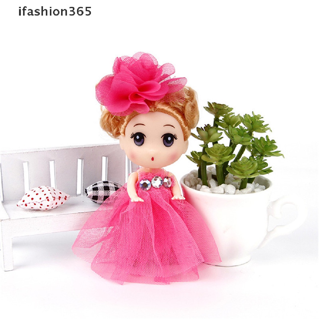 Búp Bê Mini Có Móc Khóa Kích Thước 12cm ifashion365