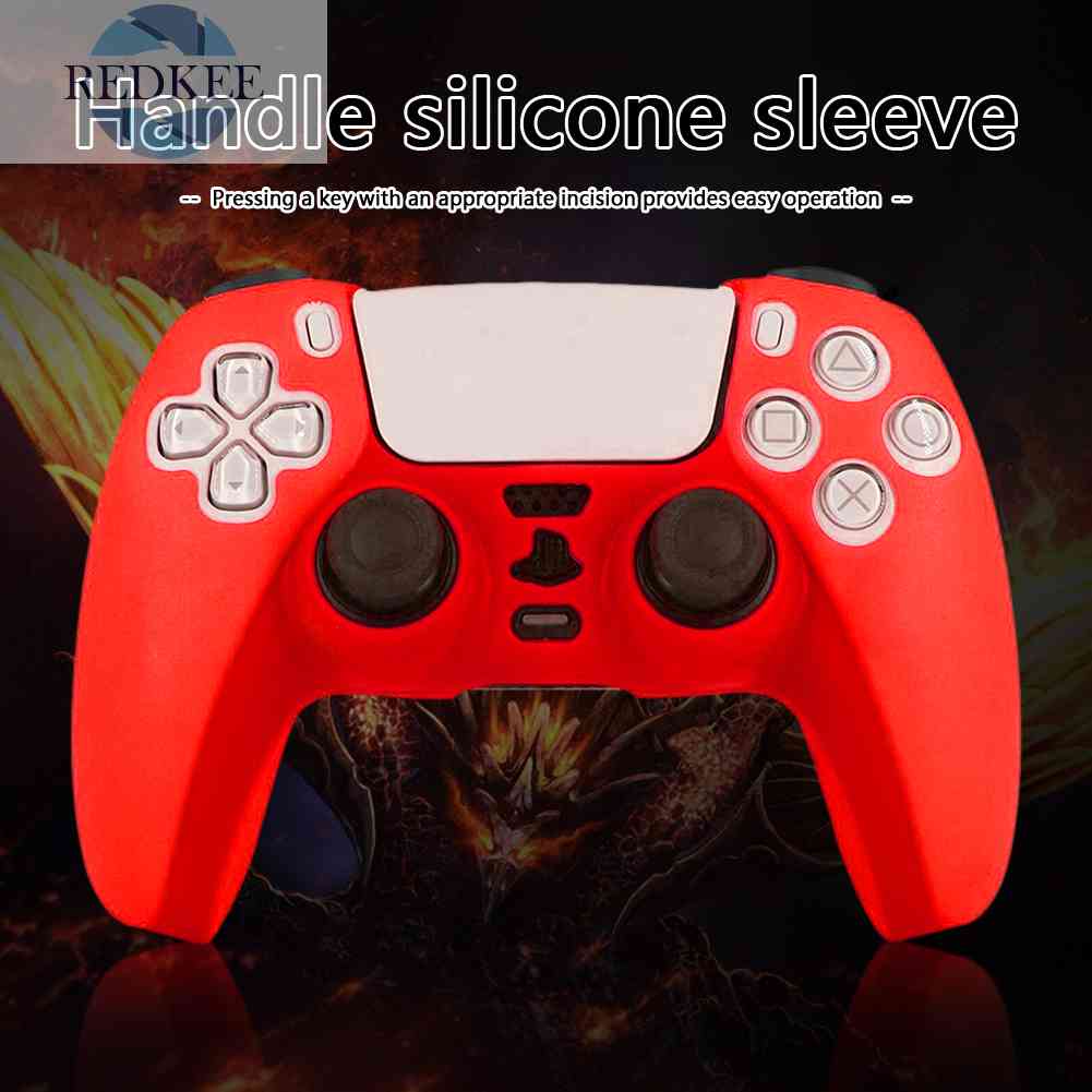 Vỏ Silicone Bảo Vệ Cho Tay Cầm Chơi Game SONY PS5 Ốp
