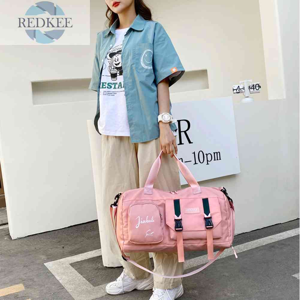 Túi Đựng Đồ Tập Thể Thao Sức Chứa Lớn Chia Ngăn Khô / Ướt Tiện Dụng Cho Nam Và