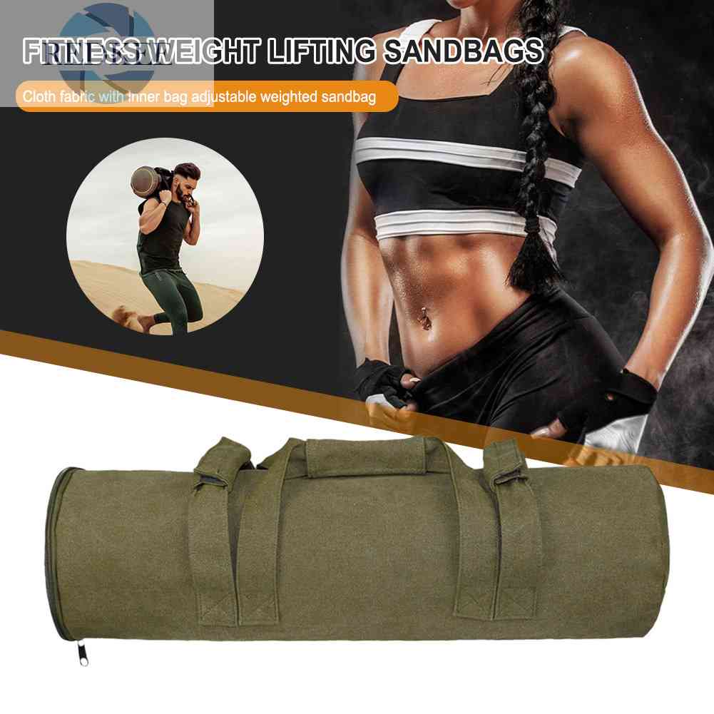 Túi Cát Tập Thể Thao Bằng Vải Bạt Có Tay Cầm Thoải Mái