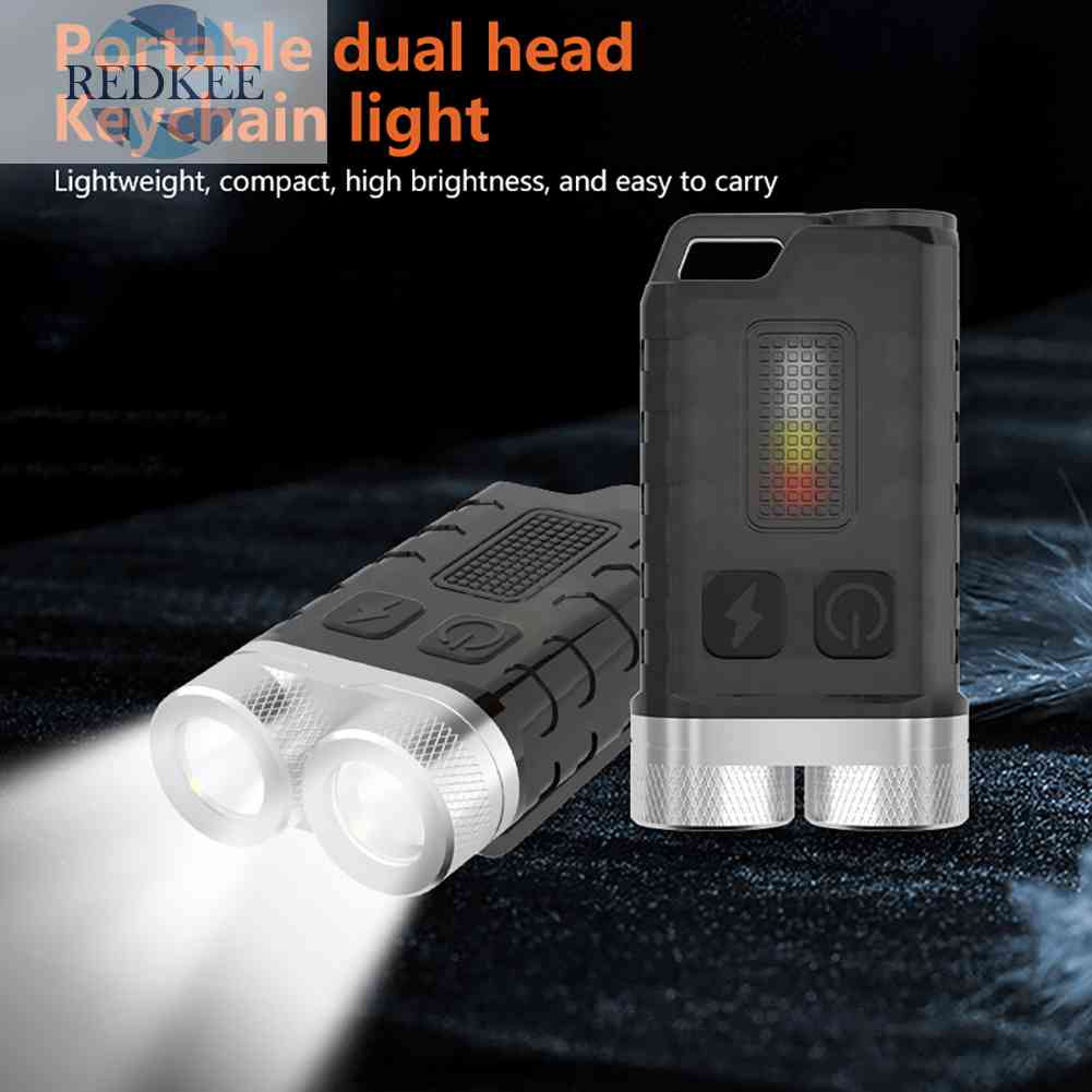 Móc Khóa Đèn Pin Mini Độ Sáng Cao 900LM