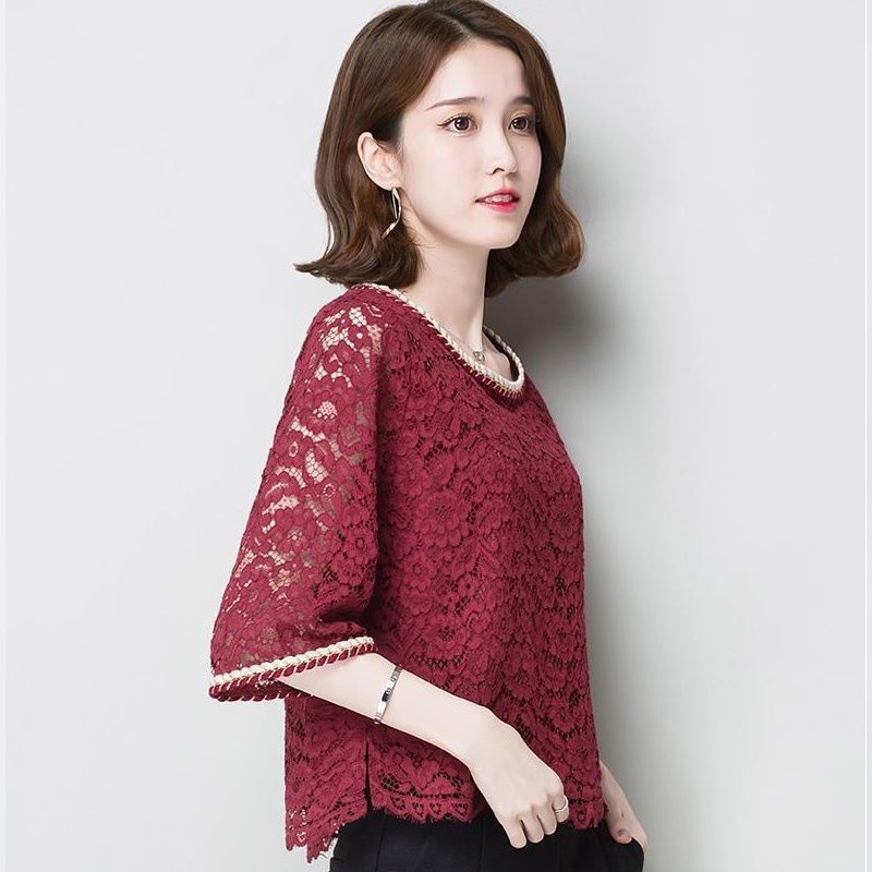 Áo Thun Cổ Tròn Dáng Rộng Thời Trang Dành Cho Nữ