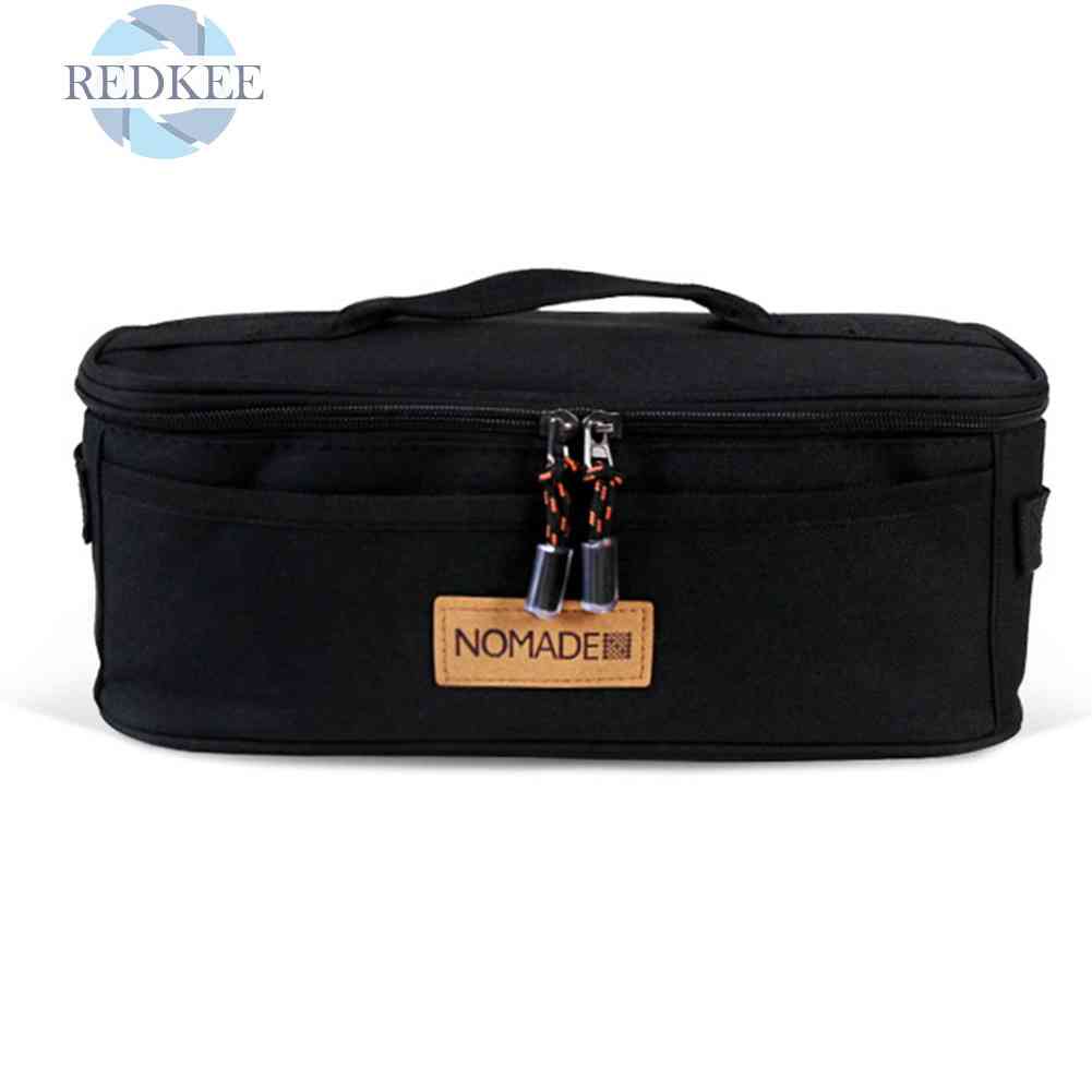 Túi Đựng Dụng Cụ Nấu Ăn 600D Bằng Vải Oxford Chống Thấm Nước Tiện Dụng Mang Theo Du Lịch Cắm Trại