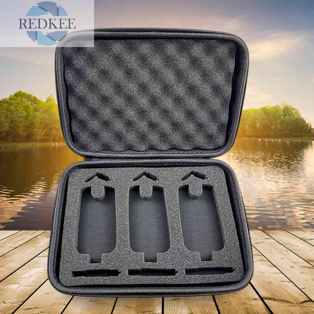 Hộp Đựng Báo Cá Cắn Câu Có Khóa Kéo 9.8x6.9x2.2in