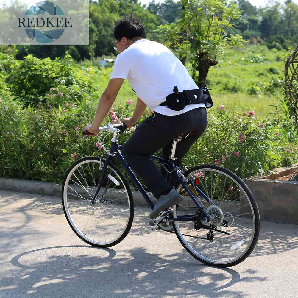 Túi Đeo Hông 0.56L Trọng Lượng Nhẹ Kèm Giá Đỡ Bình Nước Dễ Điều Chỉnh Dành