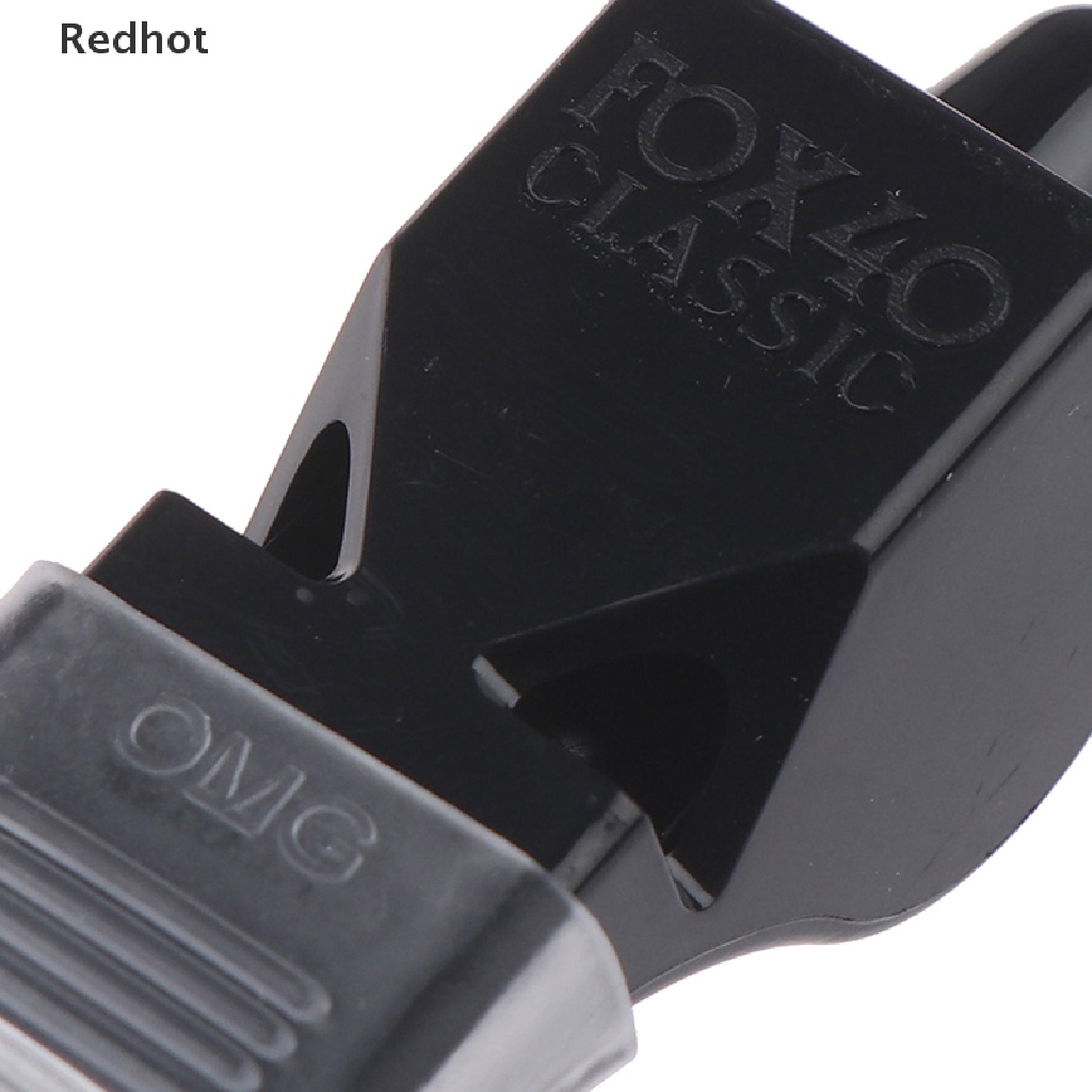 &lt; Redhot &gt; Còi Thổi Đi Kèm Dây Đeo Fox 40 Dùng Để Chơi Bóng Rổ / Bóng Đá / Khúc Côn