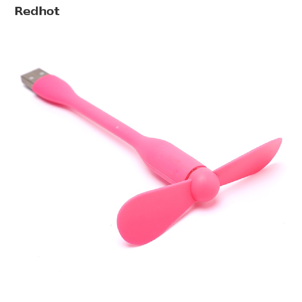 &lt; Redhot &gt; Quạt Thể Thao Mini Có Thể Tháo Rời Sạc Lại Qua Cổng USB