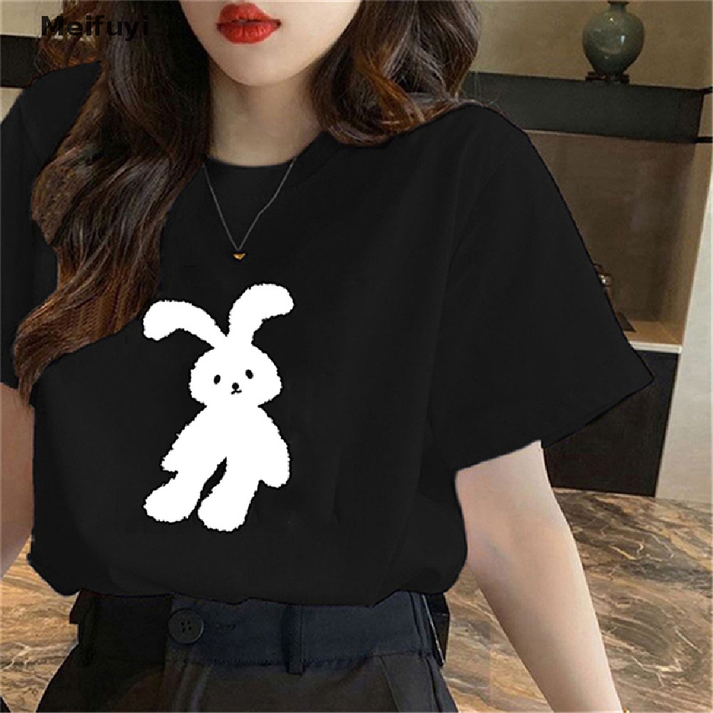 Áo Thun Nữ Ngắn Tay Cổ Tròn Đơn Giản