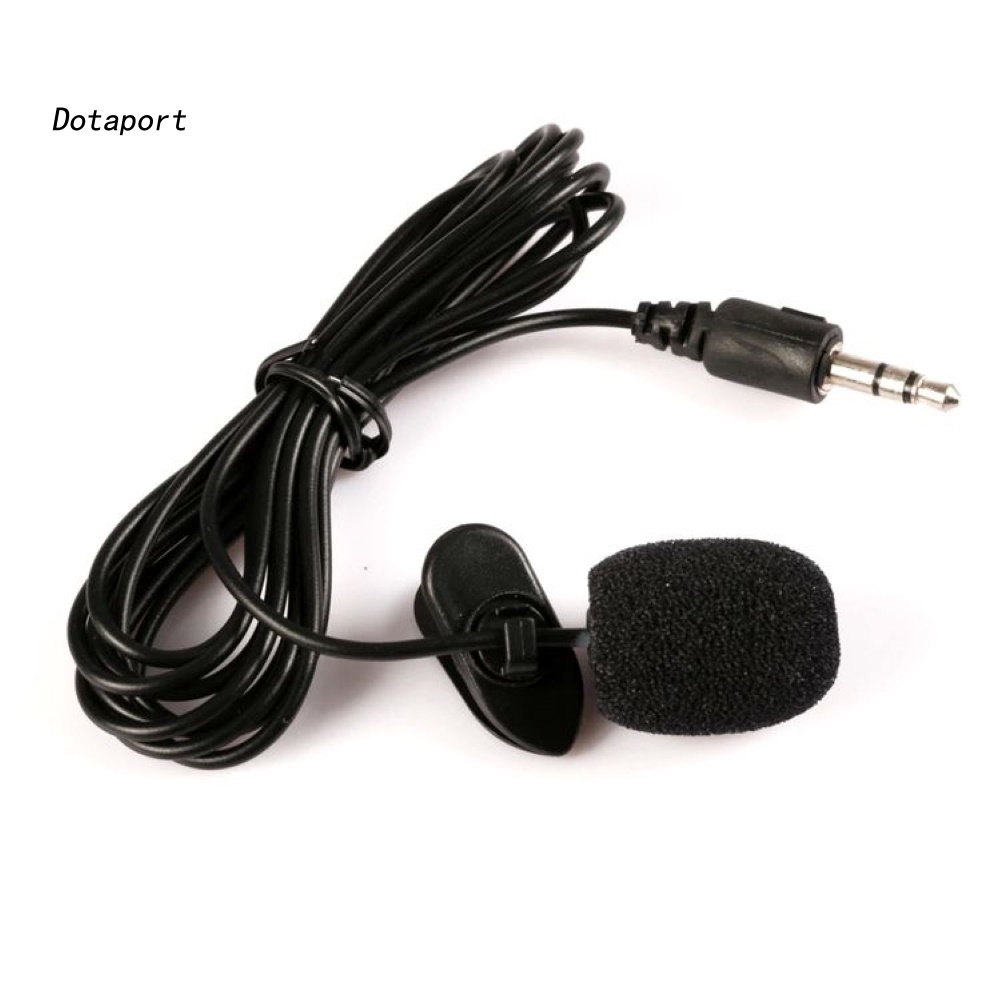 Micro Có Dây Kẹp Cổ Áo KDDT-3.5mm Dành Cho PC Loa Máy Tính